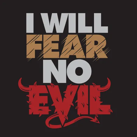 I Will Fear No Evil  Illustration