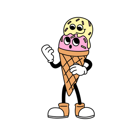 Ice cream  Illustration