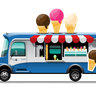 illustration ice cream truck
