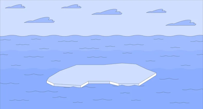 Ice melting problem  Illustration