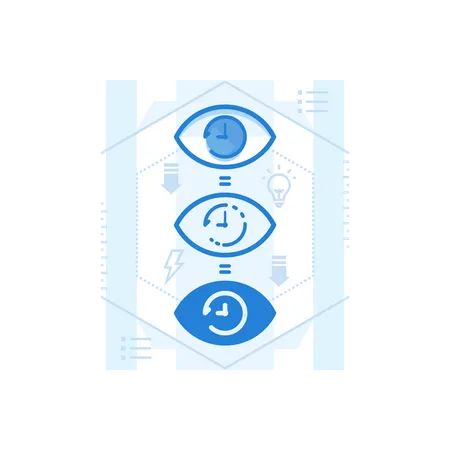 Icon Designing Process  Illustration