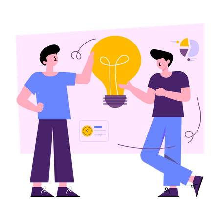 Idea creativa  Ilustración