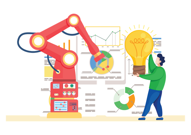 Idea de análisis de datos  Ilustración