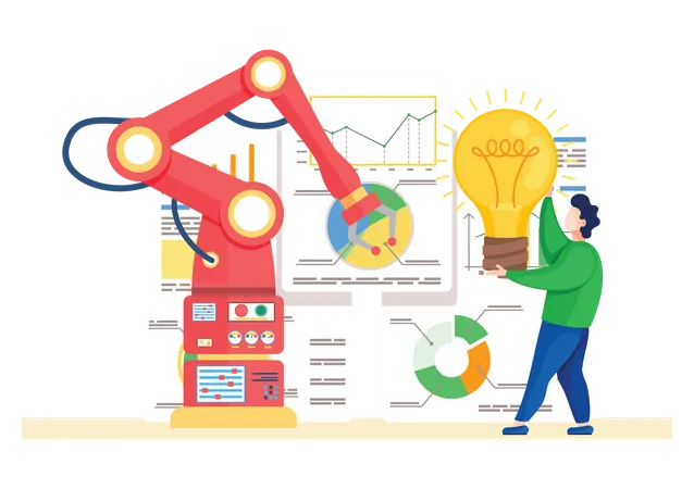 Idea de análisis de datos  Ilustración