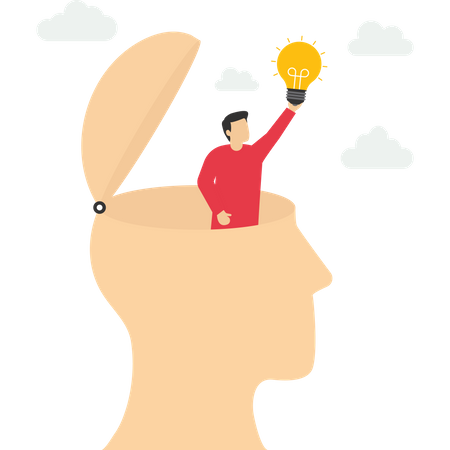 Idea discovery  イラスト