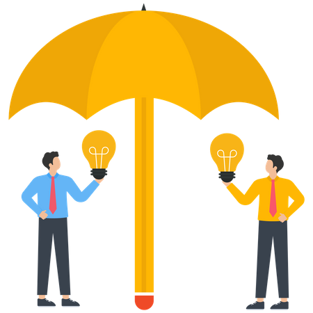 Idea insurance  Illustration