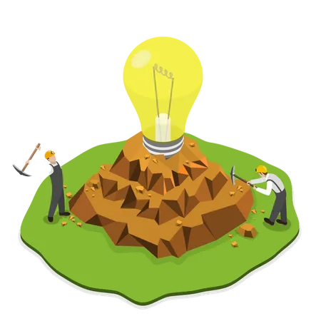 Idea mining  Illustration