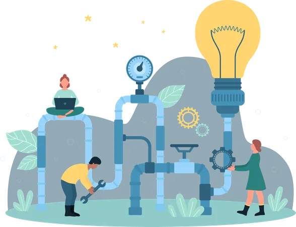 Idea pipeline  Illustration