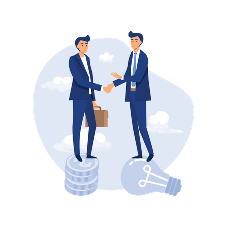 Idea pitching  Illustration