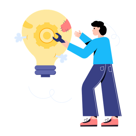 Idée de fixation  Illustration
