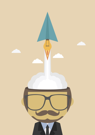 Idée de startup  Illustration