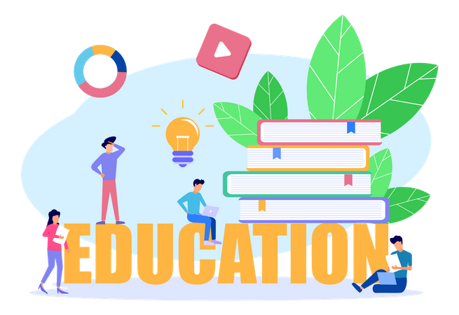 Idée d'éducation  Illustration