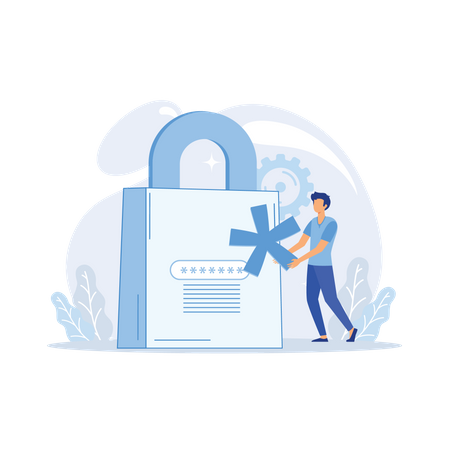Identifiant et mot de passe du compte  Illustration