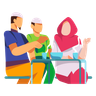 illustration for iftar