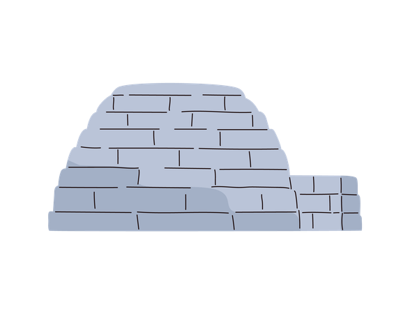 Igloo  Illustration