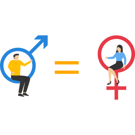 Igualdad de género  Ilustración