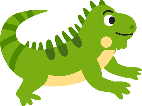 Iguanas  Ilustração