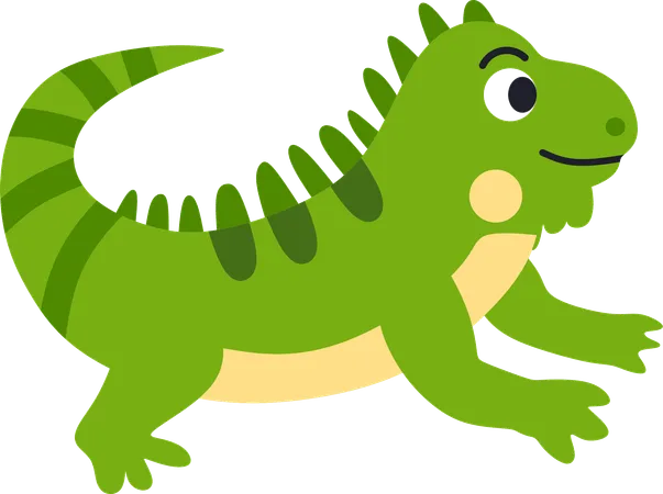 Iguanas  Ilustração