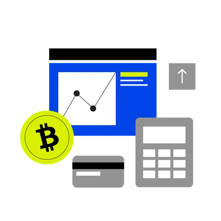 Verstehen Sie Ihre Kryptosteuern  Illustration