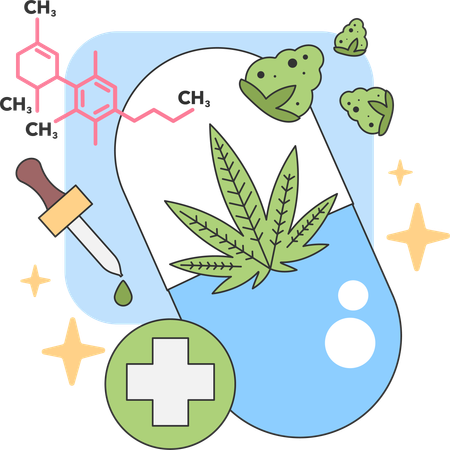 Illegal Drugs  Illustration