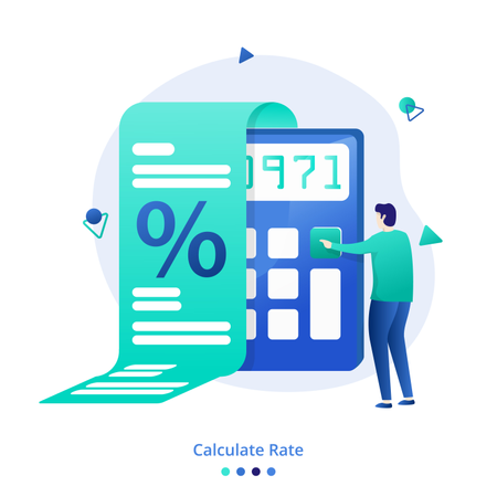 Illustration Calculate Rate  Illustration