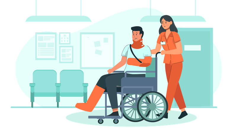 Illustration De Scène D'hôpital 04 Illustration