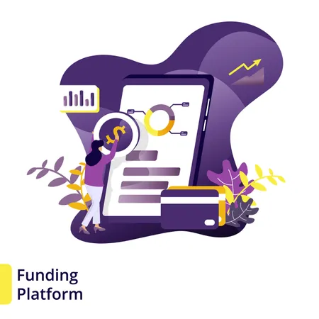 Illustration Funding Platform  Illustration