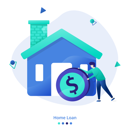 Illustration Home Loan  Illustration