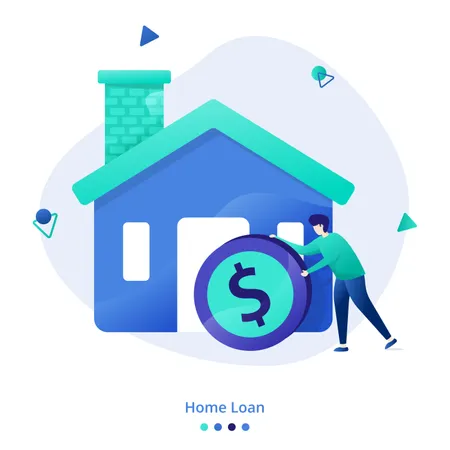 Illustration Home Loan  Illustration