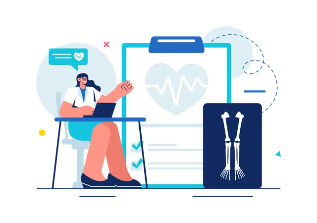 Imagerie radiographique  Illustration