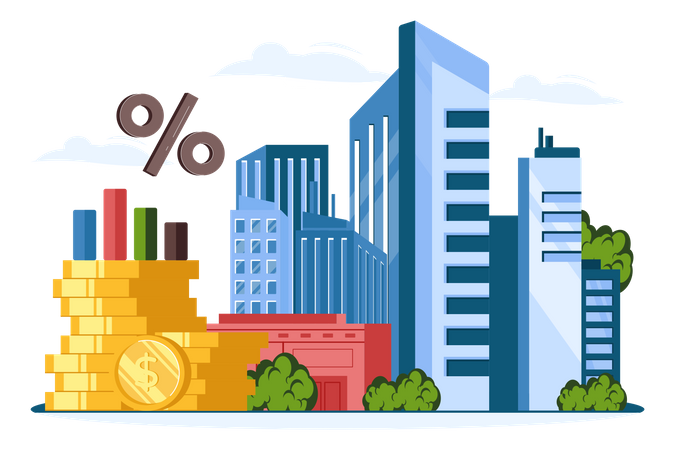 Immobilieninvestitionen  Illustration