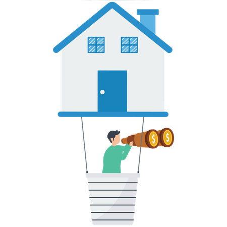 Immobilieninvestition  Illustration