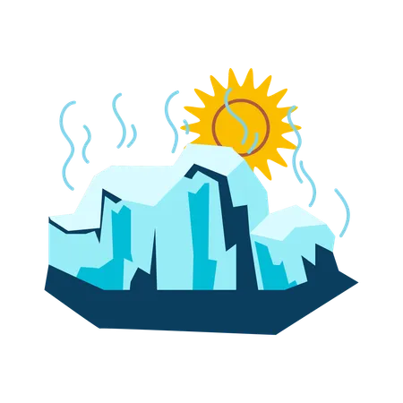 Impact du changement climatique  Illustration