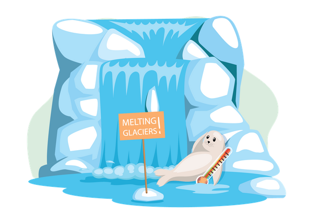 Impact du réchauffement climatique sur les animaux  Illustration