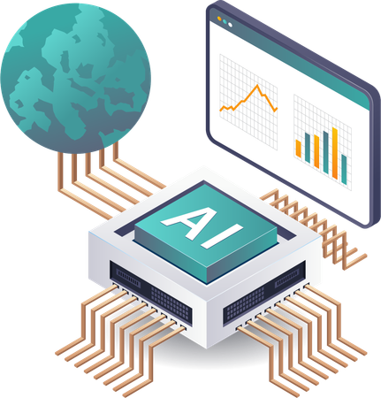 Impact of Artificial Intelligence on Global Dynamics  Illustration