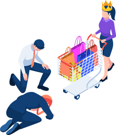 Importance Of Customers  Illustration