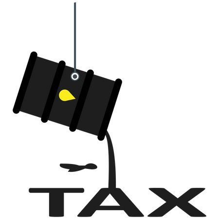 Impôt sur le revenu  Illustration