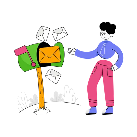 Inbox  Illustration