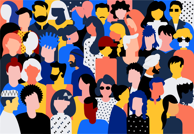 Inclusion et diversité des personnes  Illustration