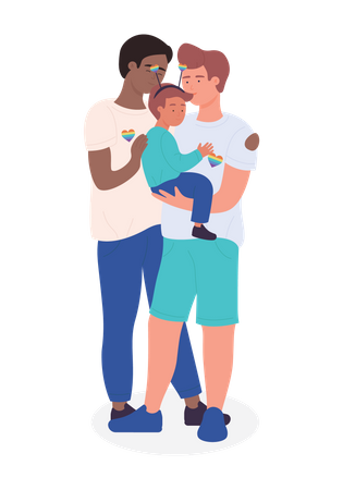 Inclusive Family  Illustration