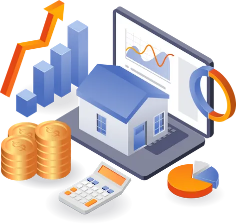 Income analysis of housing investment business Illustration