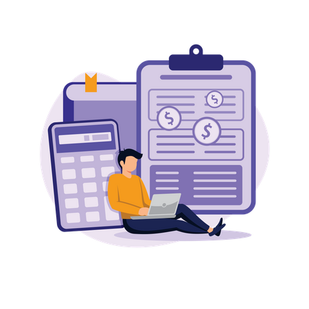 Income calculation  Illustration