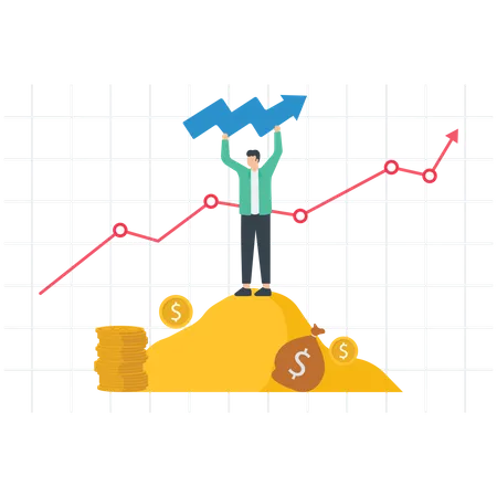 Income growth  Illustration