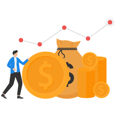 Income growth  Illustration