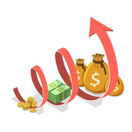 Income growth  Illustration