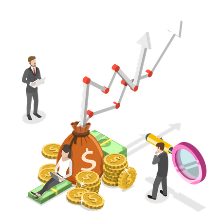 Income increase strategy  Illustration
