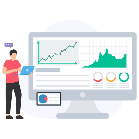 Income report analysis  Illustration