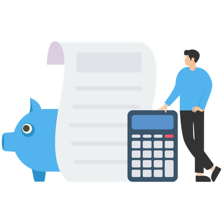 Income tax filing  Illustration