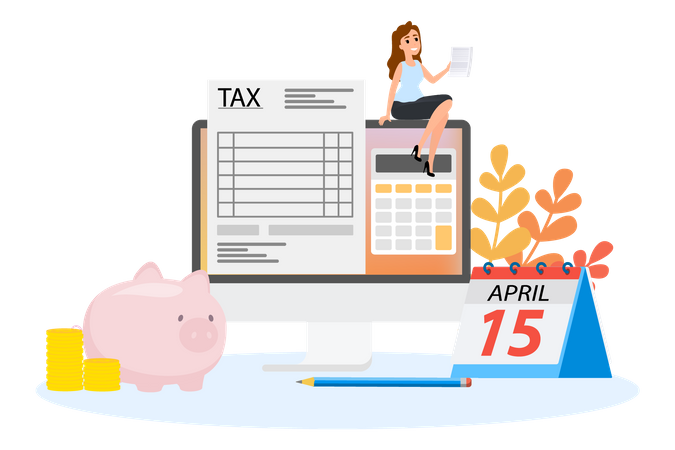 Income Tax Return  Illustration