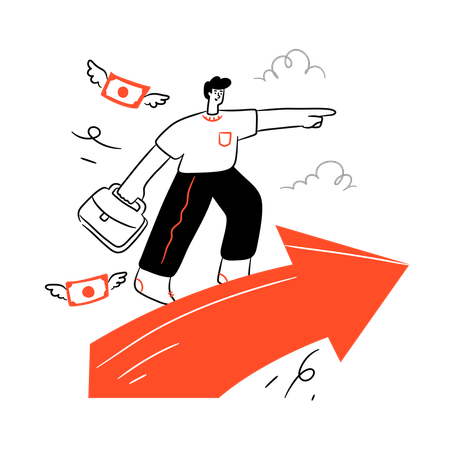 Increase Income  イラスト